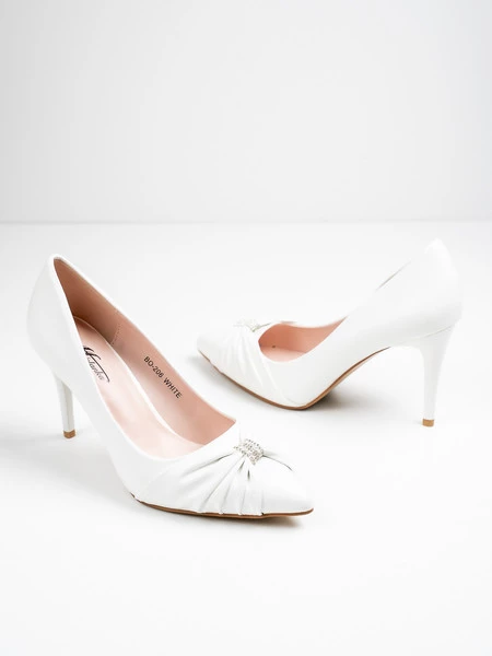 Modne Szpilki damskie - Vespera White