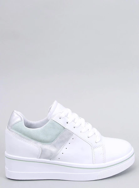 Sneakersy na koturnie TOBEY GREEN