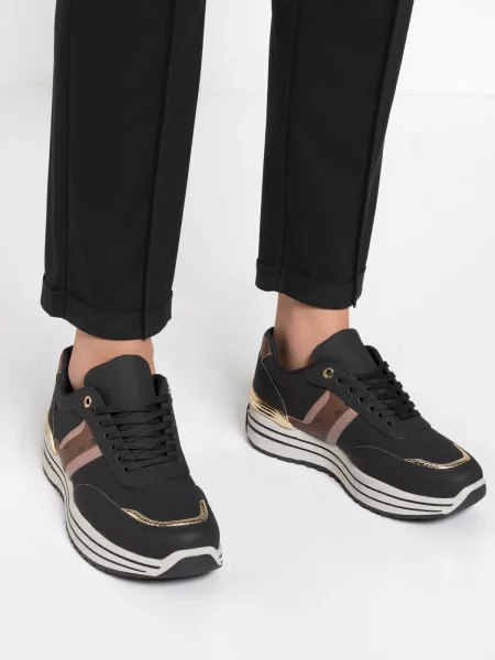 Damskie Sneakersy VELOXA BLACK