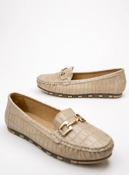 Damskie Mokasyny NICOL BEIGE