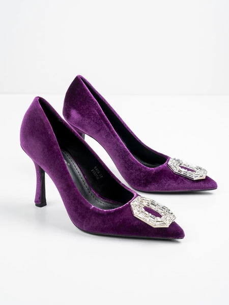 Czółenka Emily w kolorze Purple