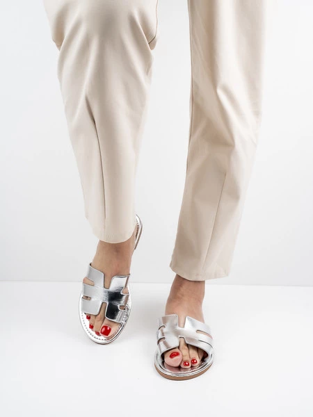 Klapki MILANO SILVER 