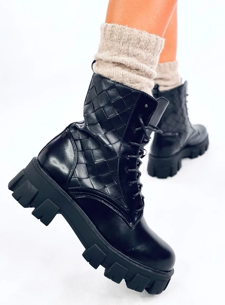 Workery sznurowane ALFRE BLACK