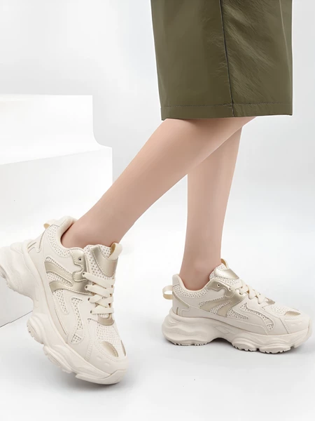 Damskie Sneakersy GLOW RIDE BEIGE