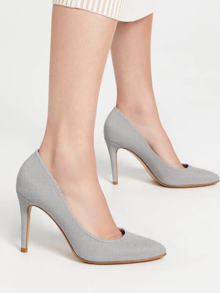 Damskie Szpilki ASTRINA SILVER 