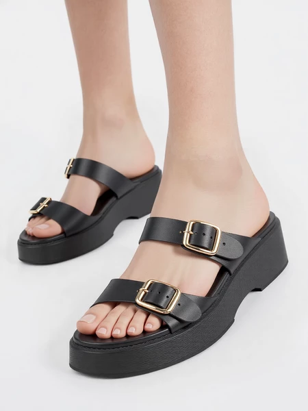 Klapki Eleganza BLACK