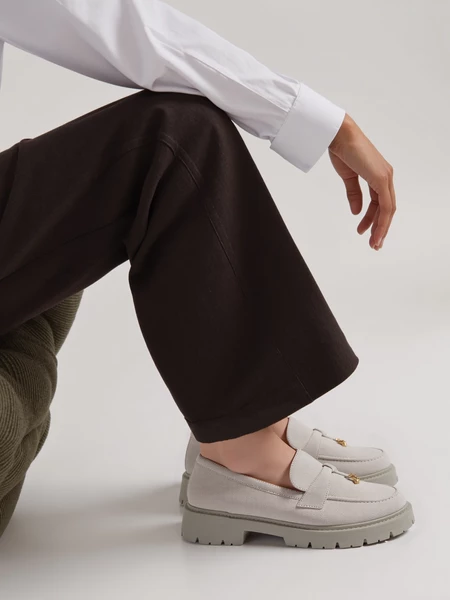 Damskie Mokasyny LOANA GREY