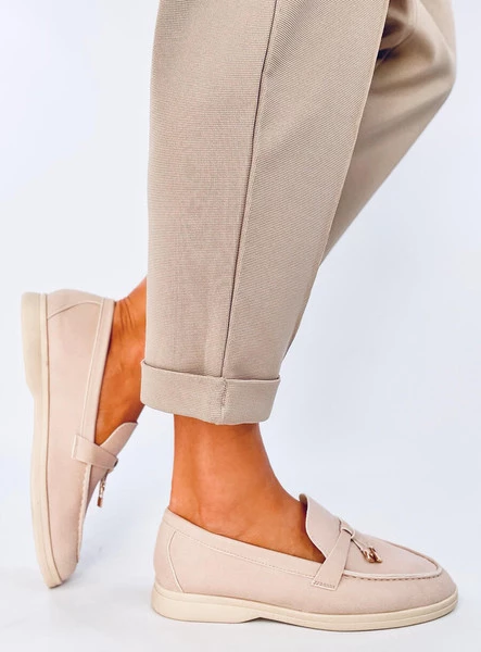 Mokasyny damskie EUNICE BEIGE