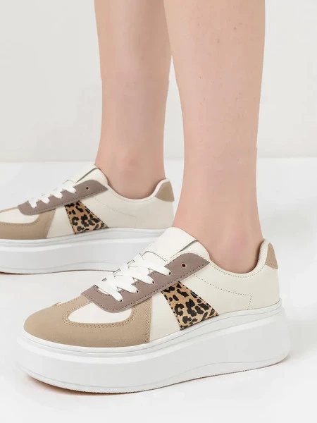 Damskie Sneakersy CITY CHIC KHAKI