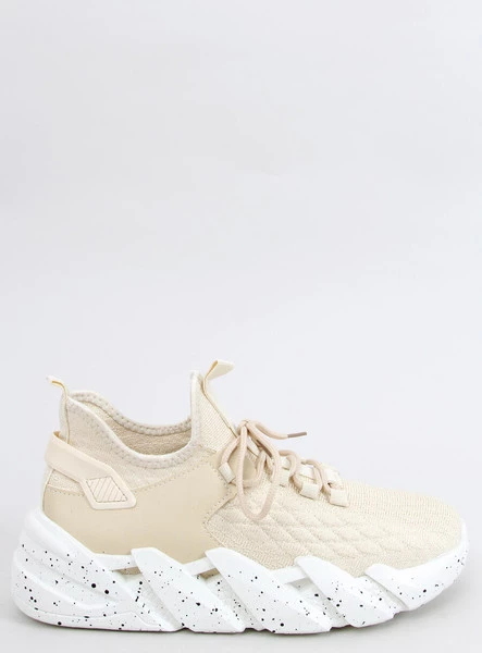 Buty sportowe skarpetkowe INDU BEIGE