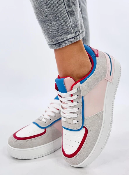 Sneakersy kolorowe ADAMES RED