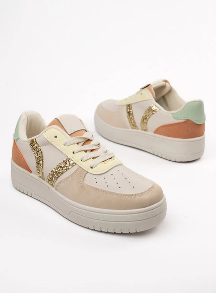 Damskie Sneakersy LORENEX BEIGE