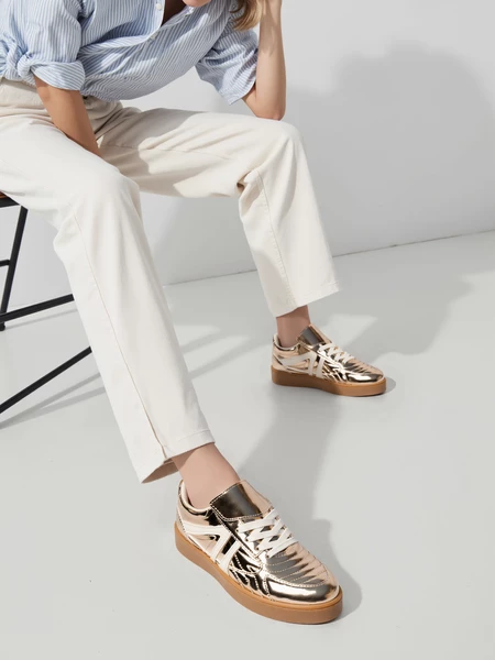 Damskie Sneakersy XERON – GOLD