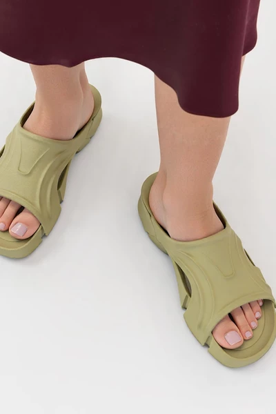 Damskie Klapki NOVA FOAM GREEN