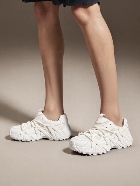 Damskie Sneakersy BOLD RUSH WHITE