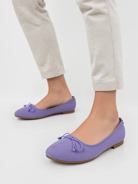 Damskie Baleriny BELLA PURPLE
