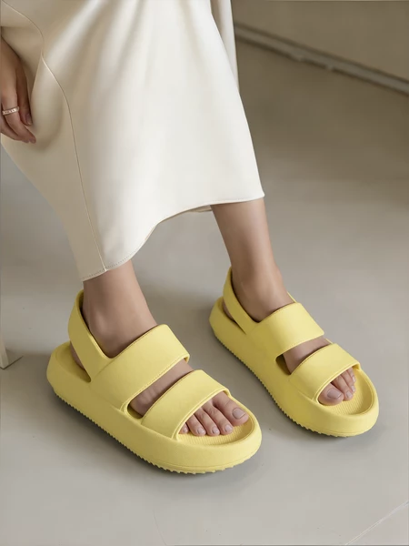 Damskie Sandały EASY SLIDE GREEN