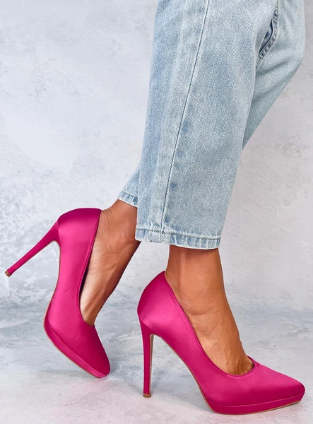 Czółenka na szpilce INNESS FUKSJA