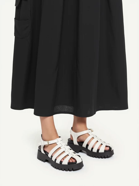 Damskie Sandały WHITE