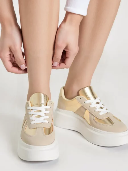 Damskie Sneakersy GOLD