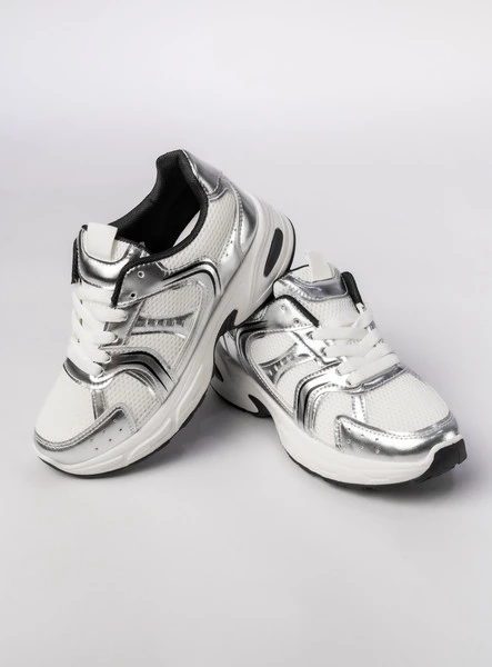 Damskie Sneakersy – Srebrne ASTRA SILVER
