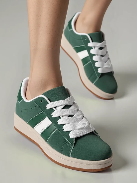 Damskie Sneakersy ADANIS GREEN