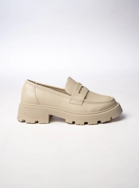 Damskie Mokasyny VIA GIULIA BEIGE