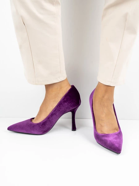 Czółenka Kim w kolorze Purple