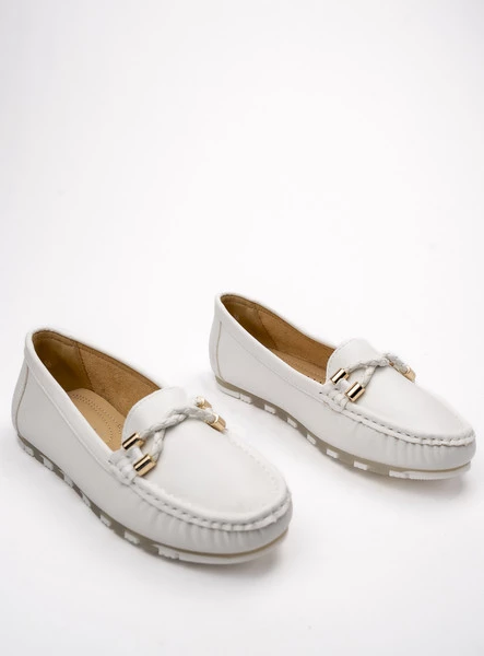 Damskie Mokasyny AMELIA WHITE – Subtelna Elegancja i Codzienny Komfort