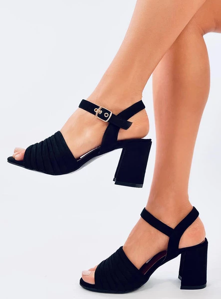 Sandałki na obcasie MARIKA BLACK