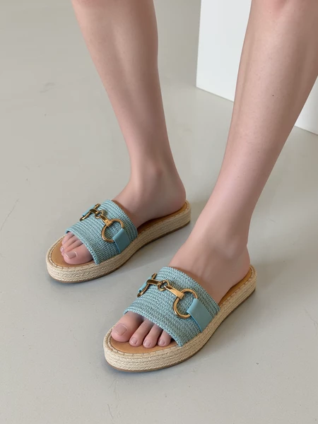 Nina Platform Sandals Green