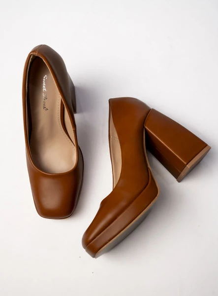 Damskie Czółenka ESME CAMEL