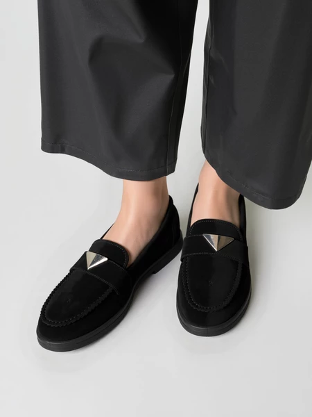 Damskie Mokasyny BLACK 