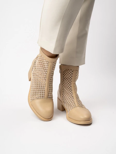 Botki Mirena Beige