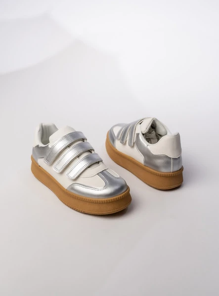 Damskie Sneakersy – Srebrne AURORA SILVER