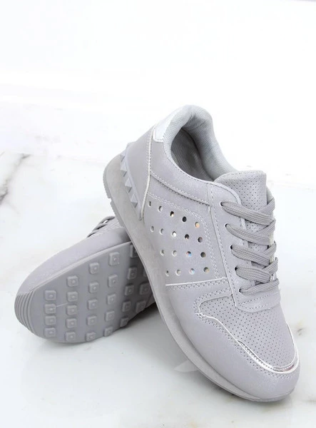 Buty sportowe sneakersy damskie BARKSS GREY