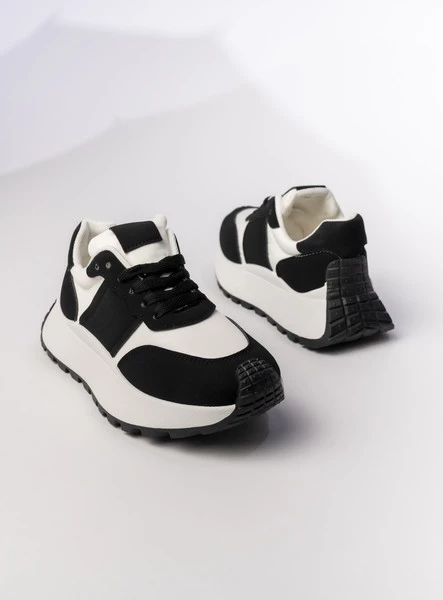 Damskie Sneakersy – Czarny & Biały RAVEN BLACK