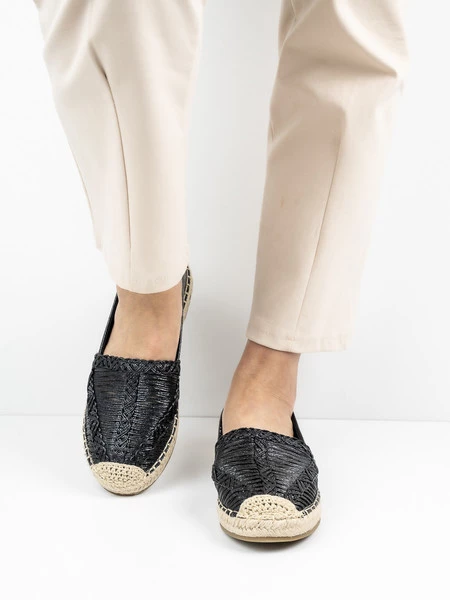 Espadryle Espana w kolorze Black