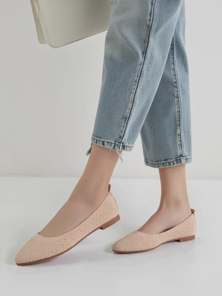 Baleriny Aria Beżowe