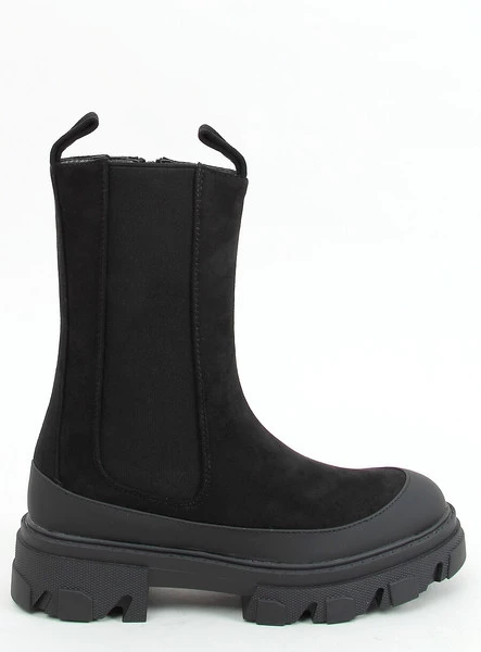 Botki sztyblety wysokie TELMA BLACK