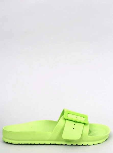 Klapki gumowe z klamerką ROMERO GREEN