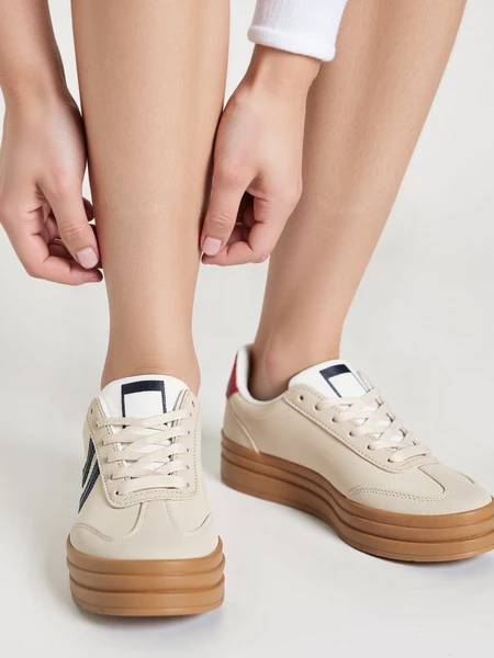 Damskie Sneakersy LUMI Beige