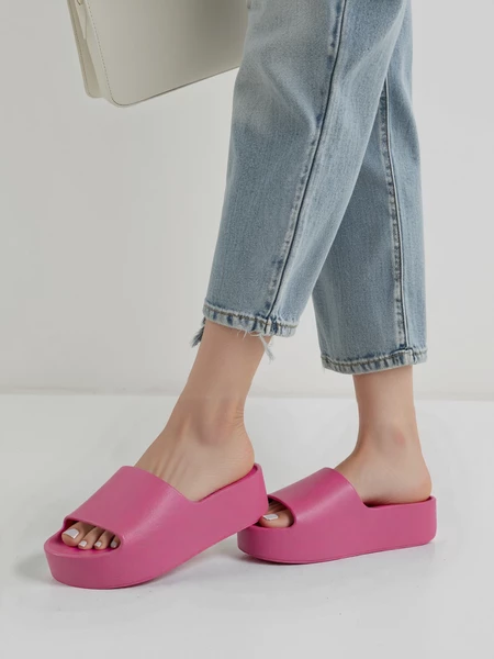 Klapki Plażowe Malibu - Różowa fuksja