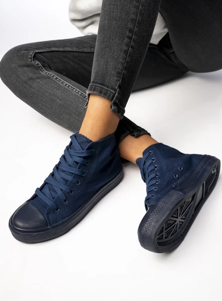 Damskie Trampki SOLIS NAVY