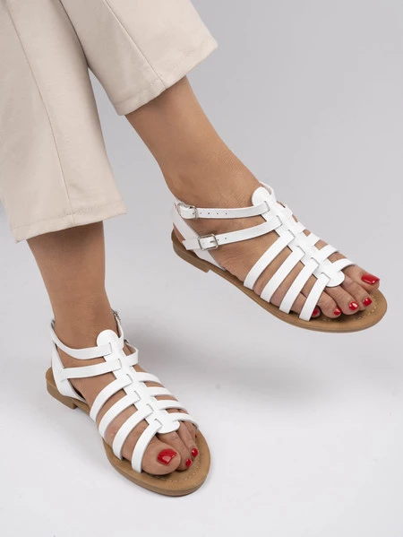 Damskie sandały WHITE