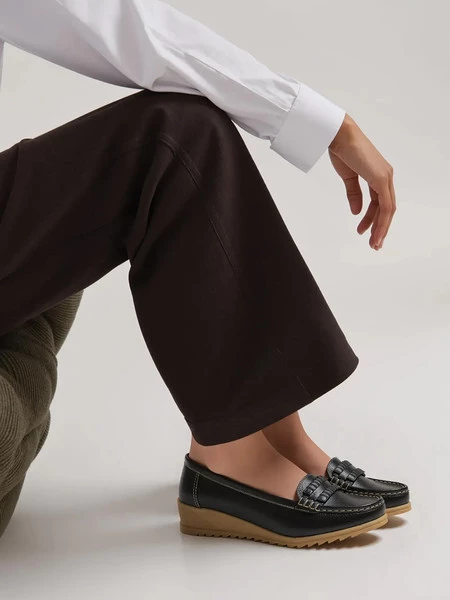 Damskie Mokasyny ALORA BLACK