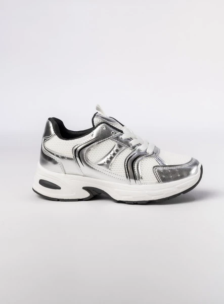 Damskie Sneakersy – Srebrne ASTRA SILVER