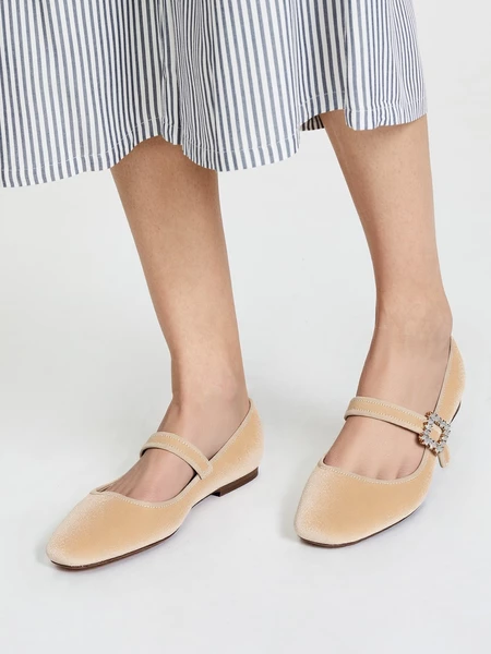 Damskie Baleriny FINDLAY – BEIGE 