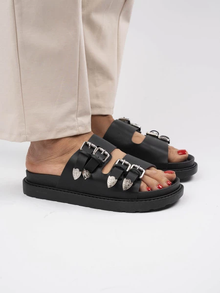 Damskie Sandały BLACK