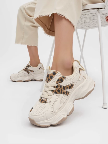 Damskie Sneakersy GLOW RIDE LEOPARD